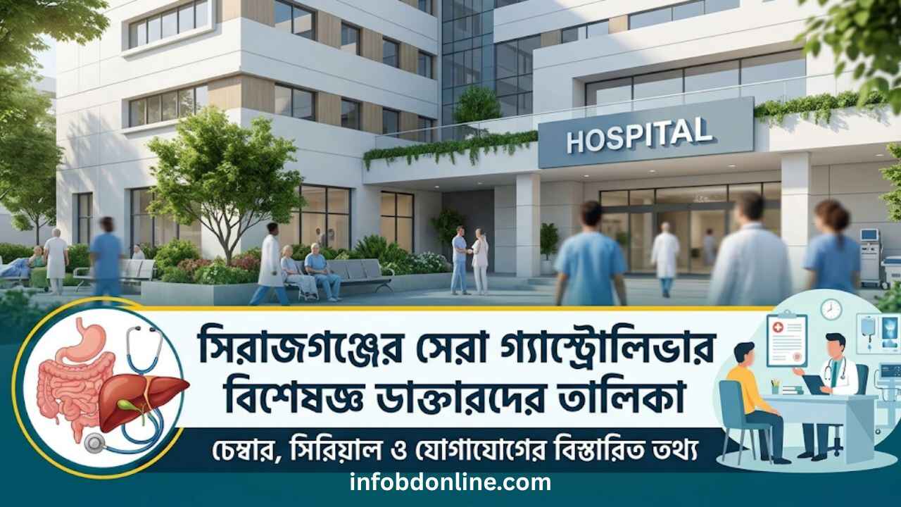 গ্যাস্ট্রোলিভার বিশেষজ্ঞ ডাক্তার সিরাজগঞ্জ